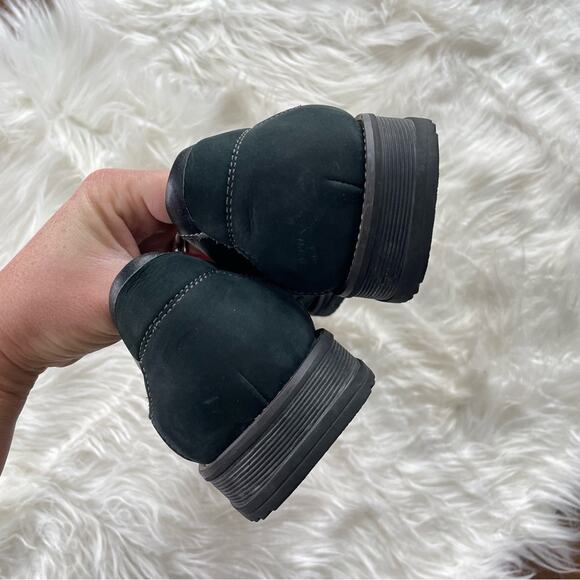 Hermes | Men’s Black Nubuck Suede Leather Derby Shoe Lace-Up Classic Daily Flats - Picture 7 of 10